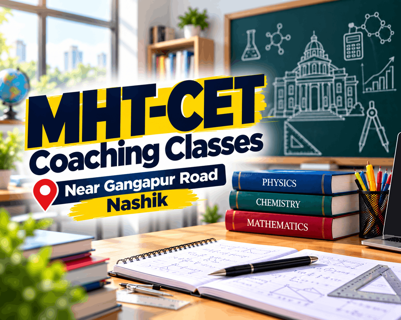 MHT-CET Coaching Classes near Gangapur Road Nashik